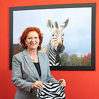 Portrait von Geschäftsführerin Doris Wolkner-Steinberger
