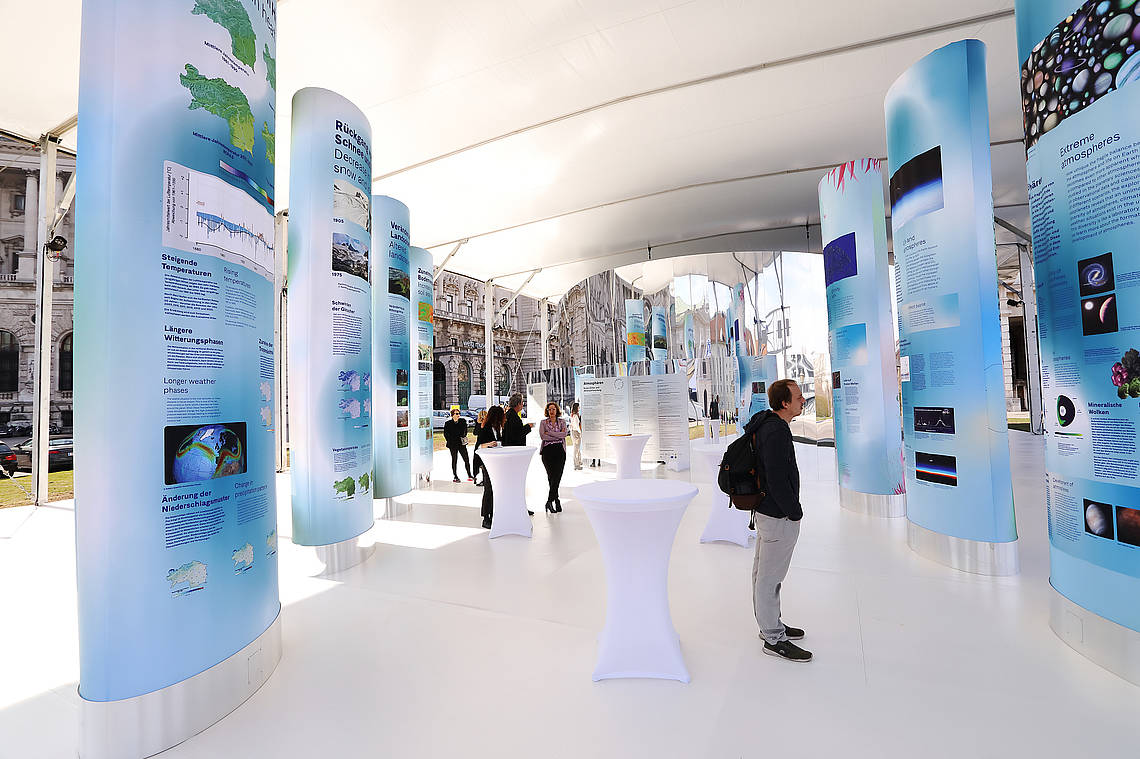 Austellung im mobilen Pavillon der Steiermark Schau (c) UMJ, J.J Kucek