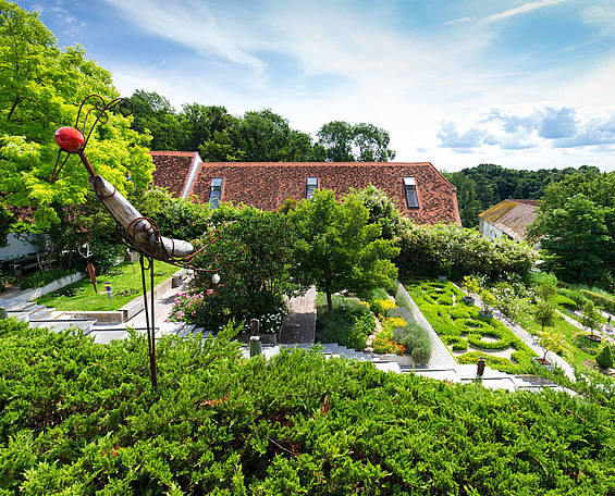 Sigmundsgarten in der Tierwelt Herberstein