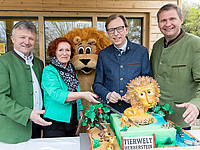 LR Dr. Christian Buchmann und GF Doris Wolkner-Steinberger