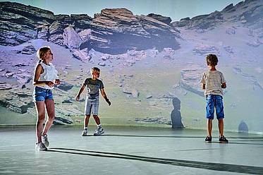Innenraum des Mobilen Pavillon in der Tierwelt Herberstein (c) mavric