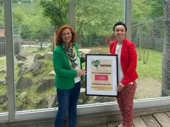 Die löwenstarke Patin der Tierwelt