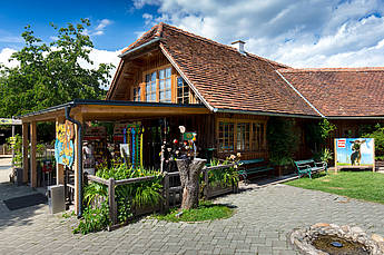self-service restaurant in the Tierwelt Herberstein