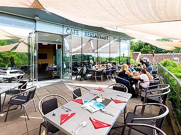 Restaurant in der Tierwelt Herberstein