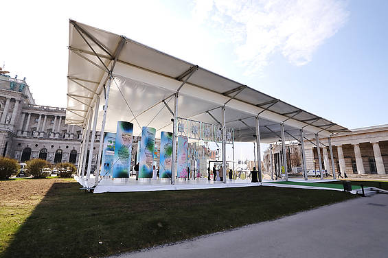 Mobiler Pavillon der Steiermark Schau (c) UMJ, J.J Kucek